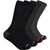 Image 1 : NEW REPACKED TIMBERLAND 4 PAIRS CREW SOCKS MENS
