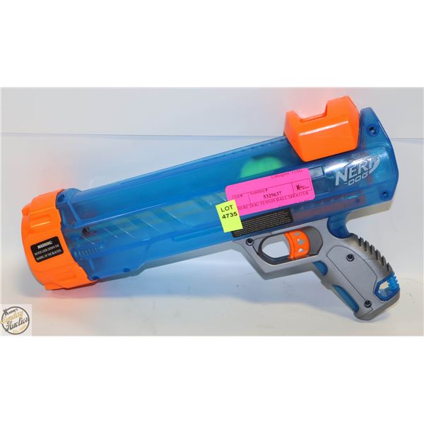 NERF DOG TENNIS BALL SHOOTER