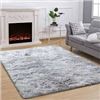 Image 1 : NEW JURLEA AREA RUG MODERN FLUFF 185 X 185CM