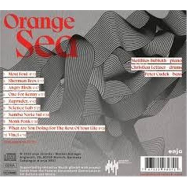 NEW CD- ORANGE SEA