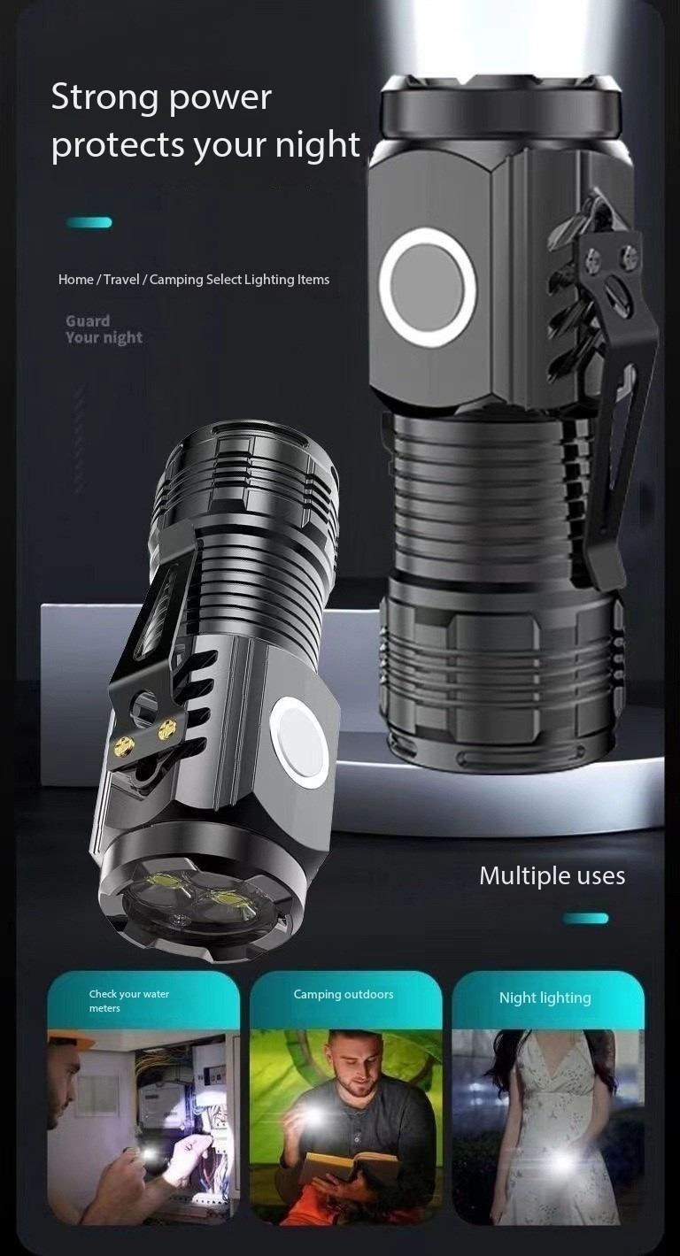 POWERFUL POCKET SIZED 3-LED BRIGHT FLASHLIGHT - Kastner Auctions