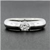 Image 2 : Tiffany & Co. Platinum 0.26 ctw Round Diamond Solitaire Etoile Engagement Ring