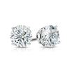 Image 3 : 14kt WG Diamond Studs @1.00
