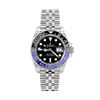 Image 2 : Rolex Mens Stainless Steel Batgirl GMT Master 2 With Rolex Box And Card