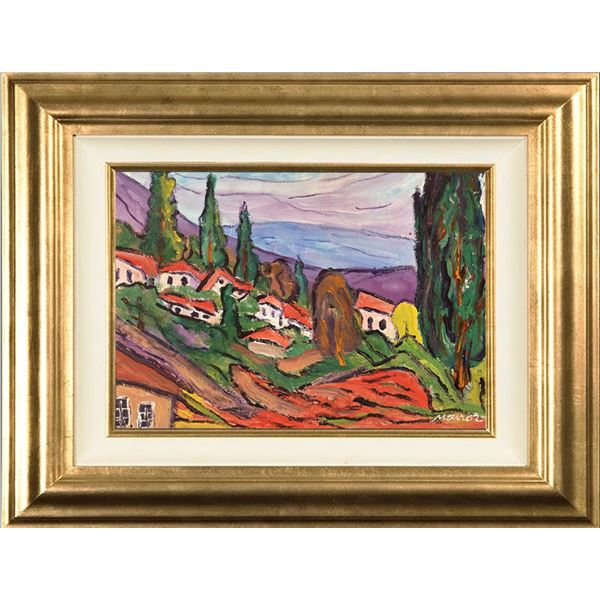 Green Valley by Purple Hills by Manor Shadian