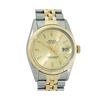 Image 1 : Rolex Mens 2T 14K Yellow Gold And Stainless Steel Champagne Index Datejust