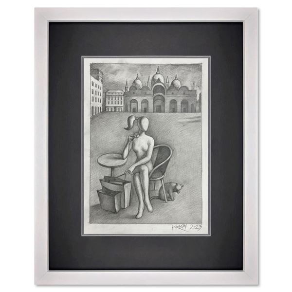 Waiting for Mark - New York by Kostabi Original