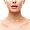 Image 5 : 14kt TT Diamond Necklace 5 @ 1.00 cts