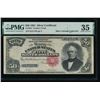 Image 1 : 1891 $50 Silver Certificate PMG 35