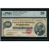 Image 1 : 1882 $20 Gold Certificate PMG 30