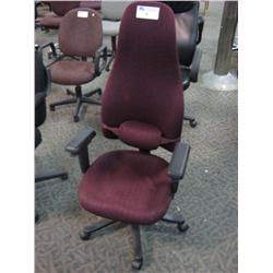 Burgandy Office Chair