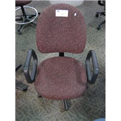 Burgandy Office Chair