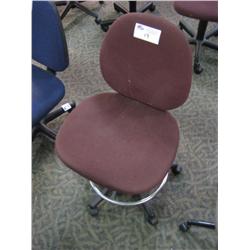 Burgandy Office Chair