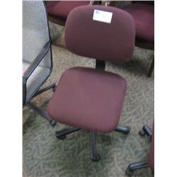 Burgandy Office Chair