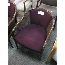 Burgandy Office Chair