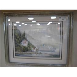 Signed Framed Print 'inside Passage'