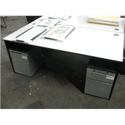 Grey 36" X 72" Executive Desk