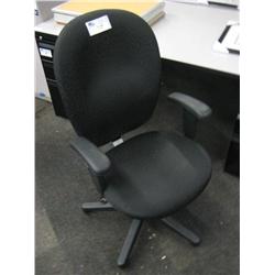 Black Multi Lever Ergonomic Task Chair