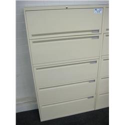 Office Specialty 5 Drw. Lateral File Cabinet