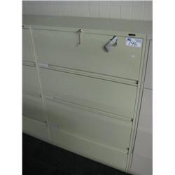 Global 4 Drw. Lateral File Cabinet