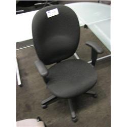 Black Multi Lever Ergonomic Task Chair