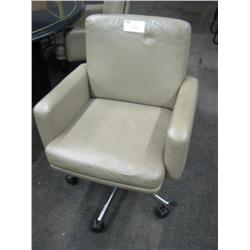 Scali Durante Tan Leather Tilter Chair