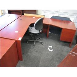 Mahogany Corner Desk