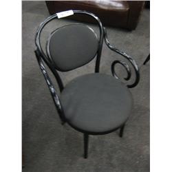 Black, Round Back Conference Chair