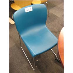 Teal Stacking Chair