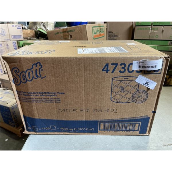 CASE OF SCOTT 36 BATH TISSUE ROLLS