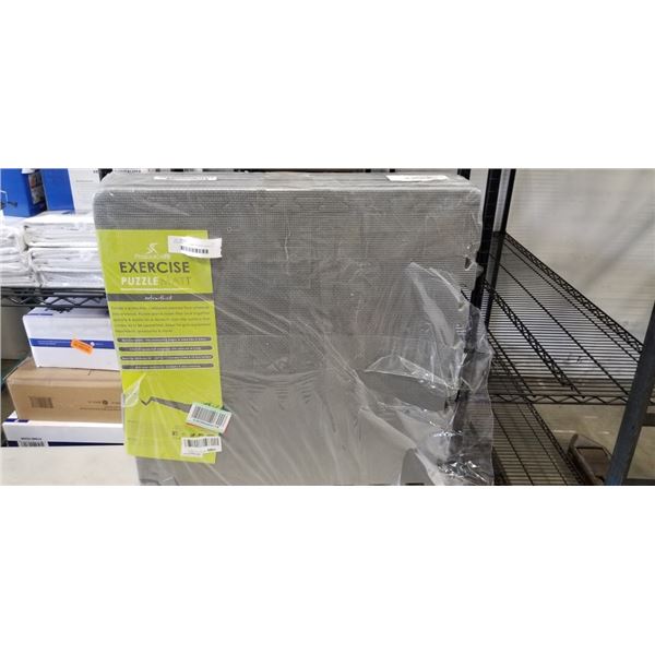 EXERCISE PUZZLE MAT, 1" THICK, 24 SQ.FT