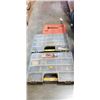 Image 1 : THREE HARDWARE ORGANIZERS WITH CONTENTS