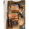 Image 2 : 2 RIDGID DRILLS, 2 BATTERIES AND 2 CHARGERS