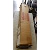 Image 1 : ROYHOM FROSTED TABLE COVER PROTECTOR 2MM THICK 78 X 36" AND 4' X 4' CHAIR/FLOOR PROTECTOR