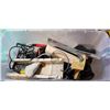 Image 1 : TOTE OF TOOLS, EXTENTION CORDS AND MORE