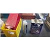 Image 2 : LOT OF WOOD STAIN, WATERSEAL, PARTS BINS AND MARKING PAINT