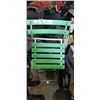 Image 2 : LUMEX FOLDING WALKER AND FOLDING CHAIR