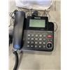 Image 2 : PANASONIC 2-HANDSET DECT 6.0 CORDED/ CORDLESS PHONE WITH ANSWERING MACHINE - TESTED WORKING, RETAIL 