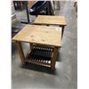 Image 1 : 2 PINE END TABLES