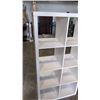 Image 2 : IKEA WHITE CUBICLE SHELF UNIT