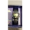 Image 2 : TIMEX T80 X SPACE INVADERS 34MM DIGITAL WATCH - TESTED WORKING, BAND NEEDS REPAIR AND BAND - RETAIL 