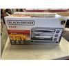 Image 1 : AS NEW BLACK& DECKER FOUR SLICE TOASTER OVEN TESTED AND WORKING