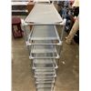 Image 2 : 2PC CANVAS SHOE RACK SHELF