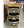 Image 2 : BAMBOO 3 DRAWER ENDTABLE
