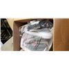 Image 2 : BOX OF NEW SHOES, ASSORTED SIZES AND STYLES