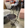 Image 2 : TILE TOP PATIO TABLE WITH 3 CHAIRS