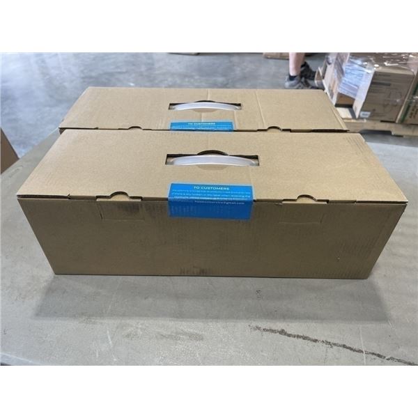 2 NEW ELECTRIC SPIN SCRUBBERS