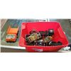 Image 1 : SMALL COLLECTION OF TONKA, MATCHBOX, LESNEY TRUCKS CARS ETC