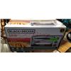 Image 1 : AS NEW BLACK& DECKER FOUR SLICE TOASTER OVEN TESTED AND WORKING