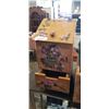 Image 3 : BASKET OF DECOR AND PINE POTATOE BIN